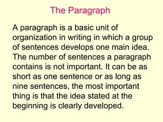 Paragraph