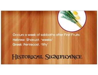 The Seven Feasts of Israel | PDF