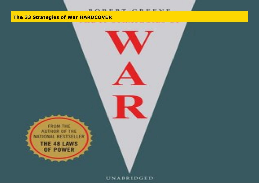 The 33 Strategies of War HARDCOVER