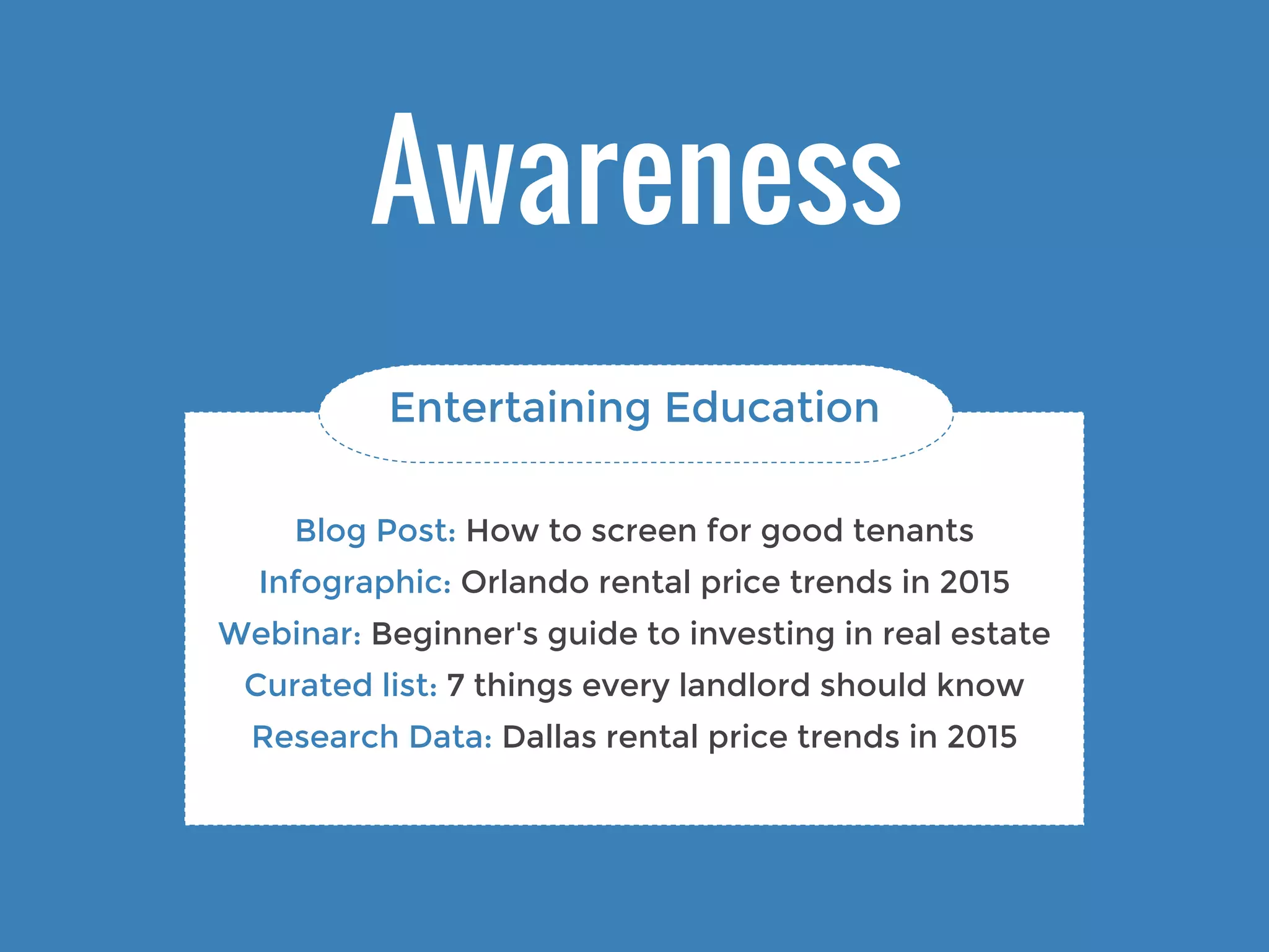 Nurturing
Through
The Funnel
 