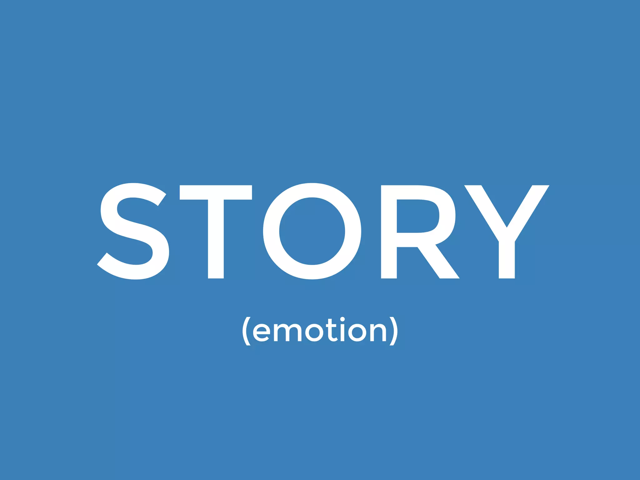 If you are not a
brand you are a...
 