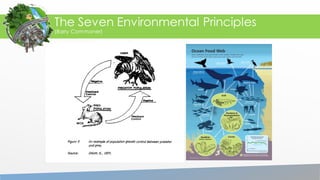 The Seven Environmental Principles
(Barry Commoner)
 