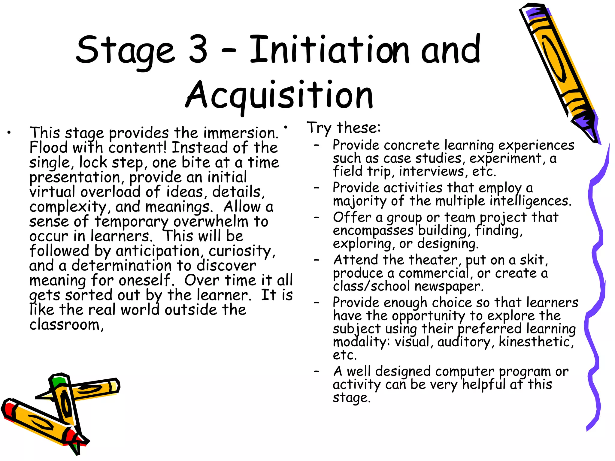 The 7 Stage Brain Based Learning Lesson Planning | PPT