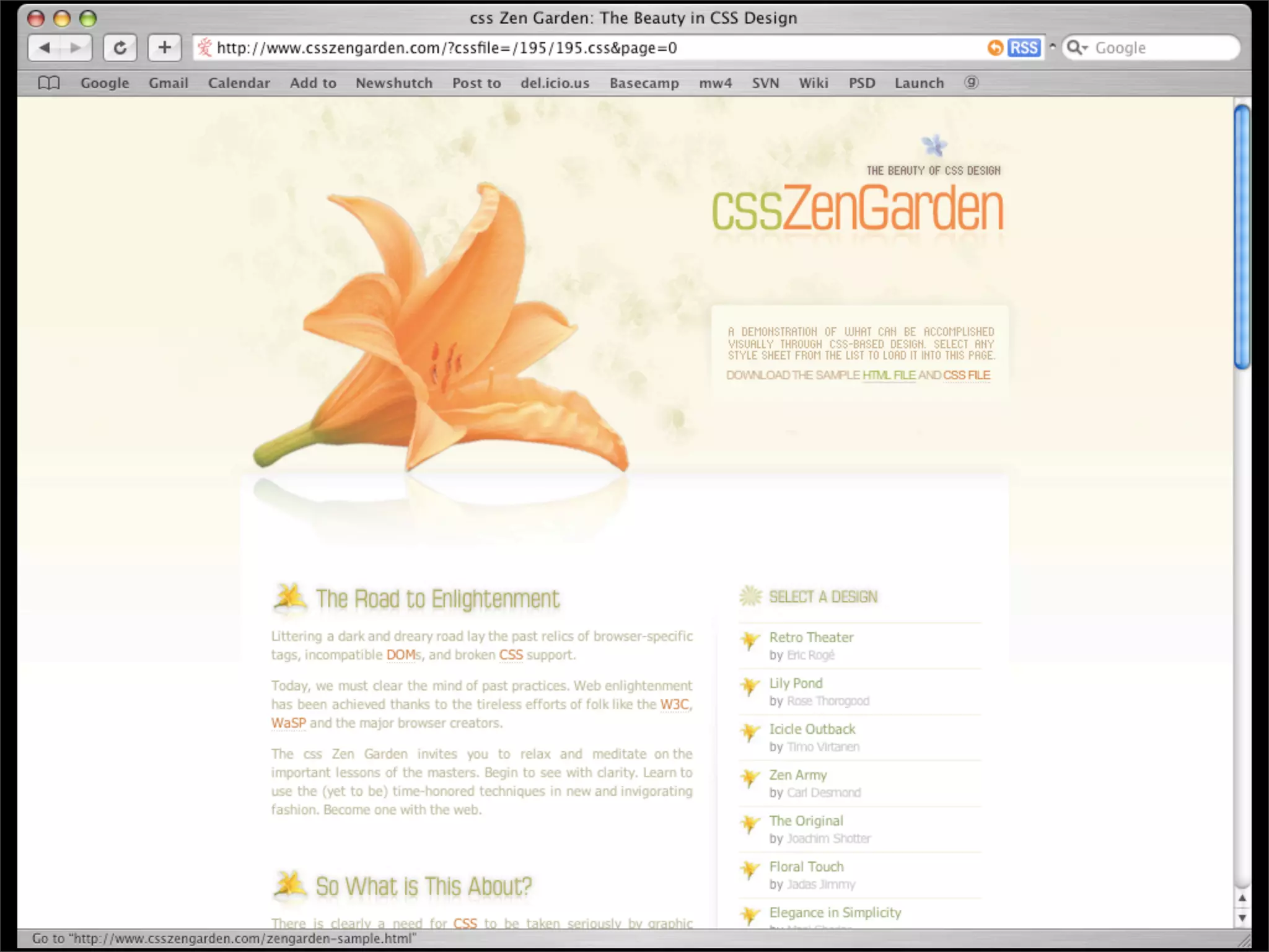 The A to Z of developing for the web
