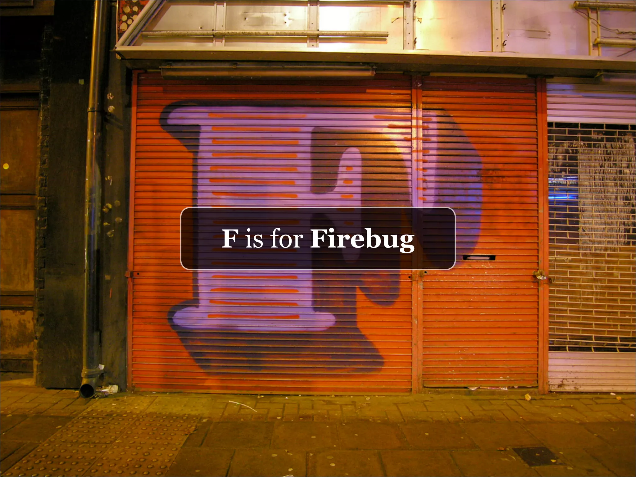 The A to Z of developing for the web