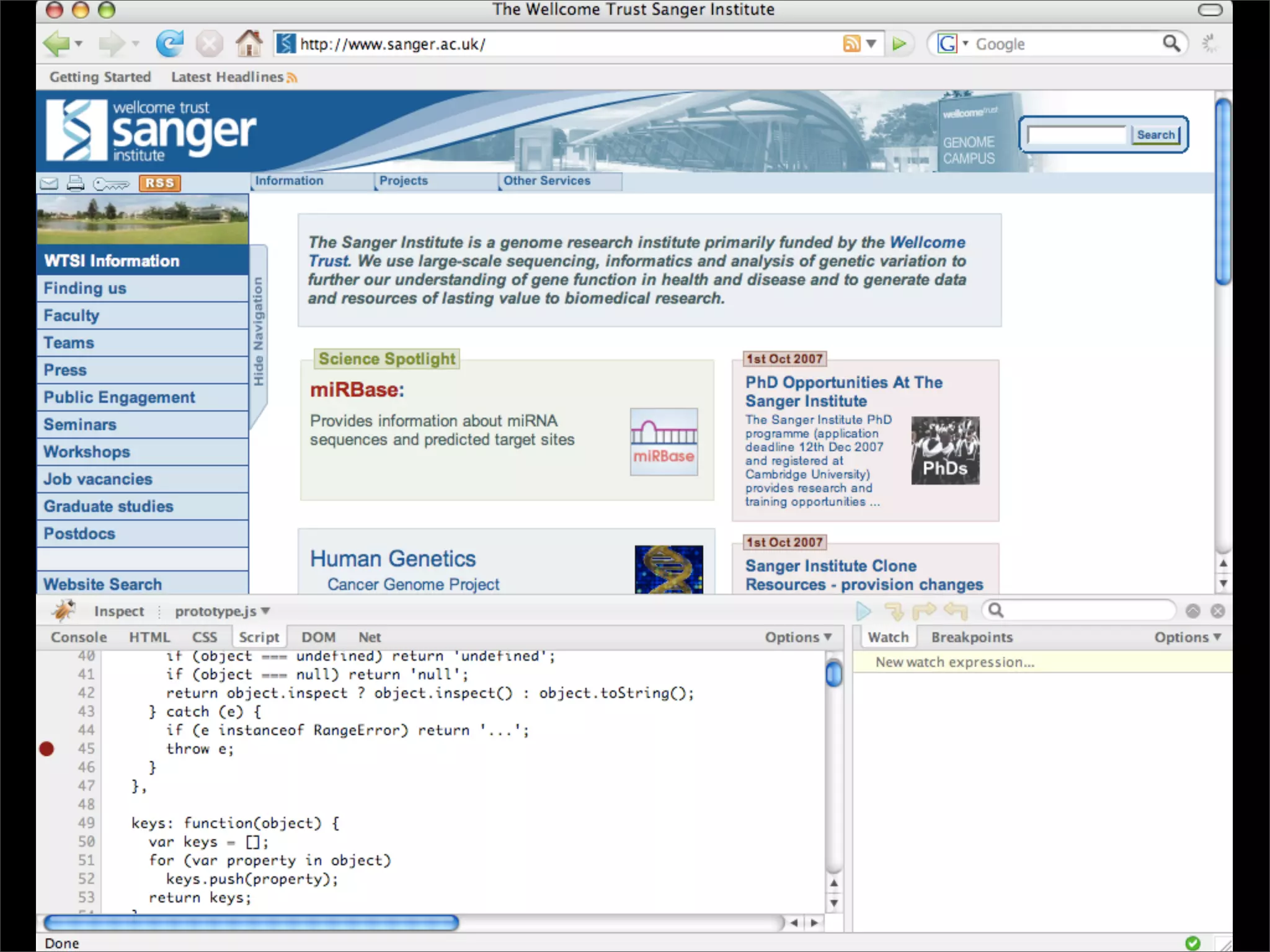 The A to Z of developing for the web