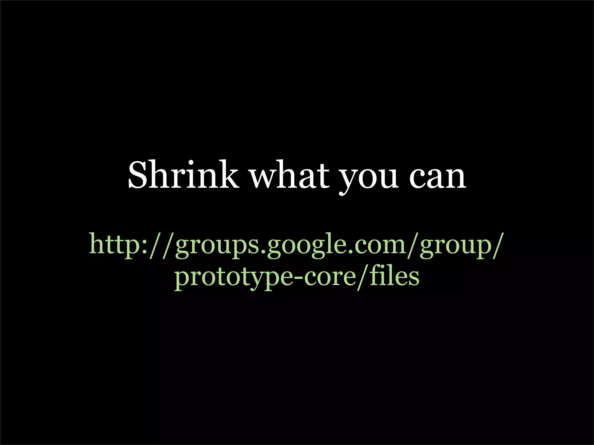 The A to Z of developing for the web