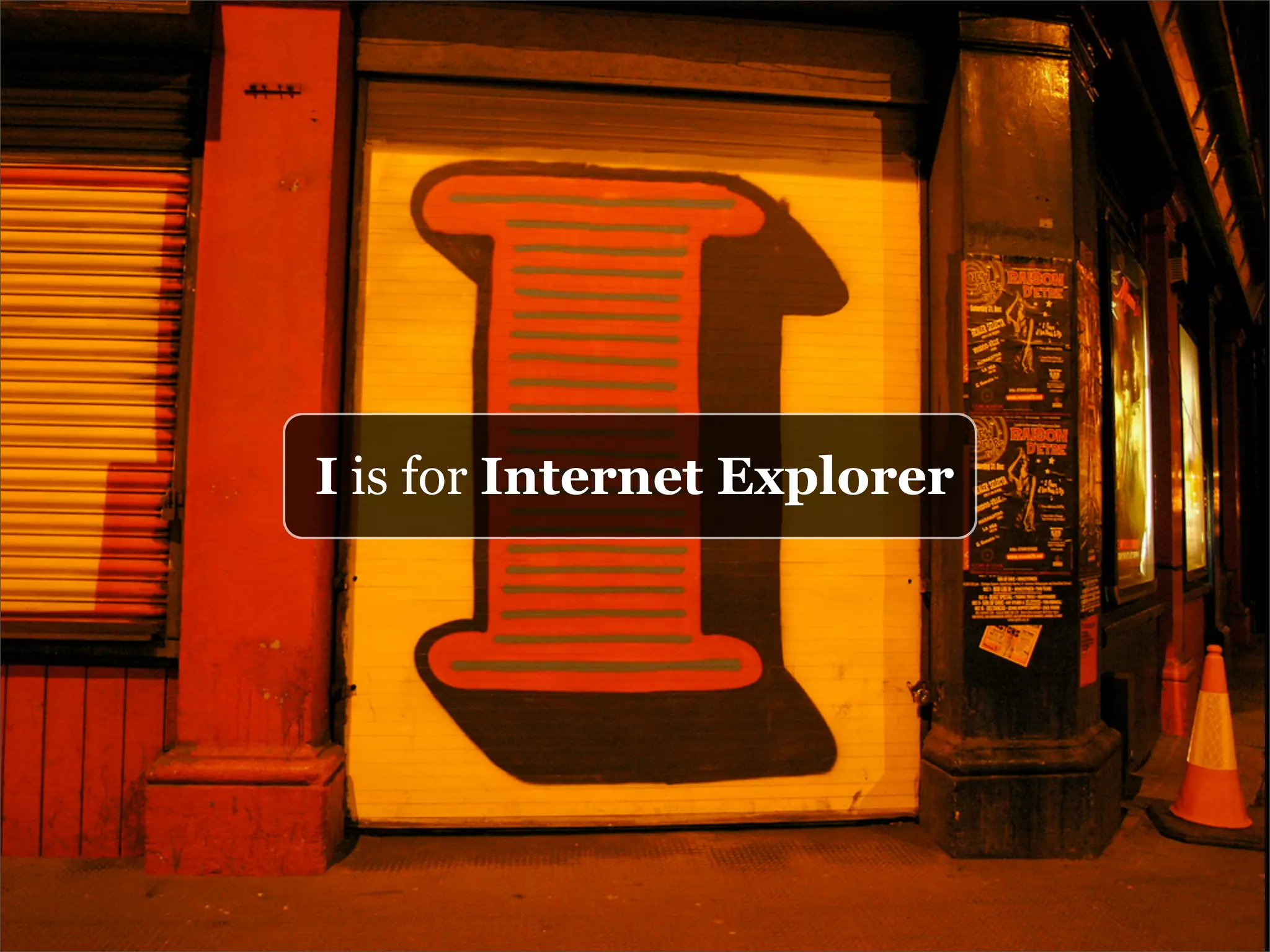 The A to Z of developing for the web