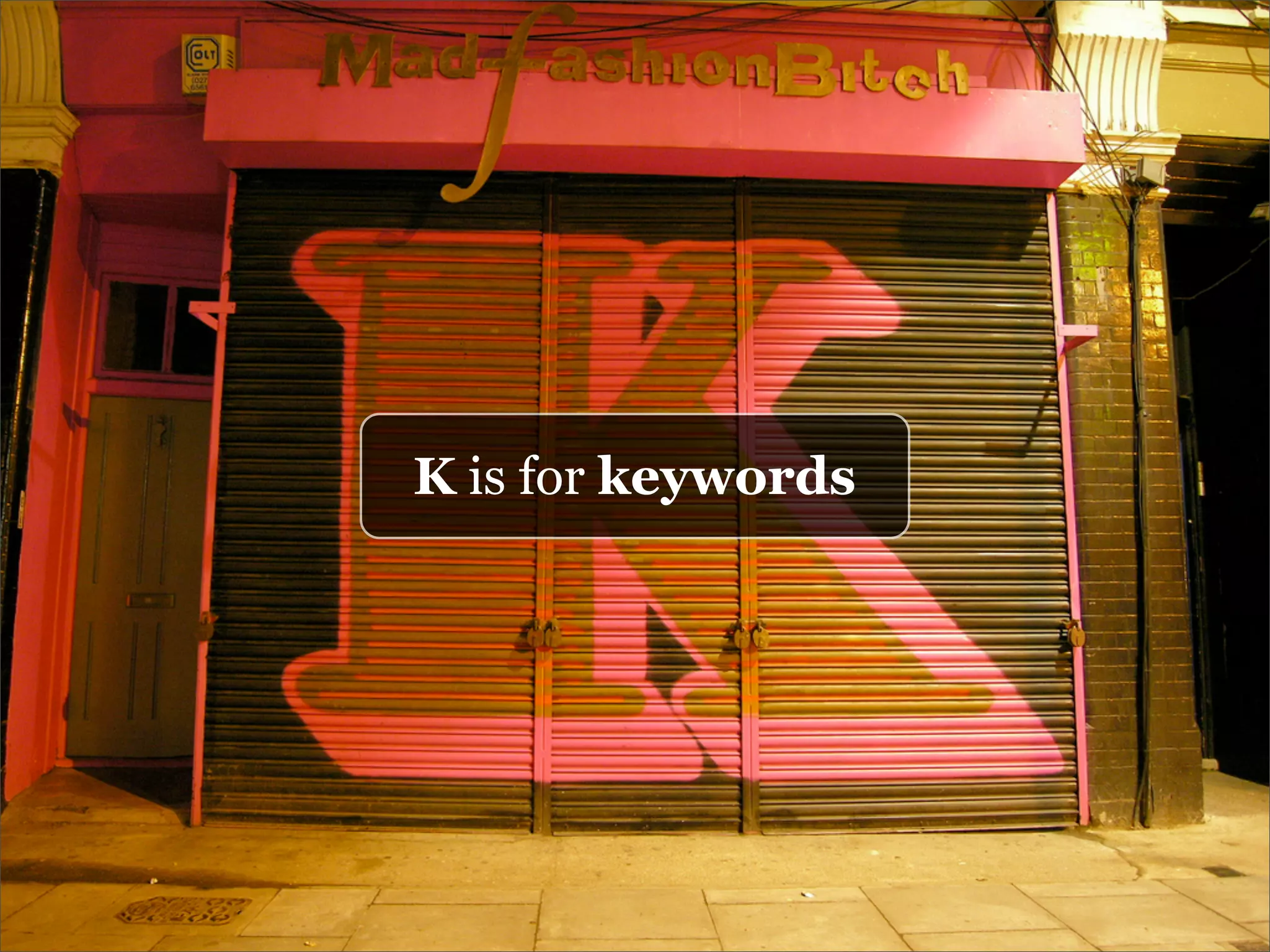 The A to Z of developing for the web