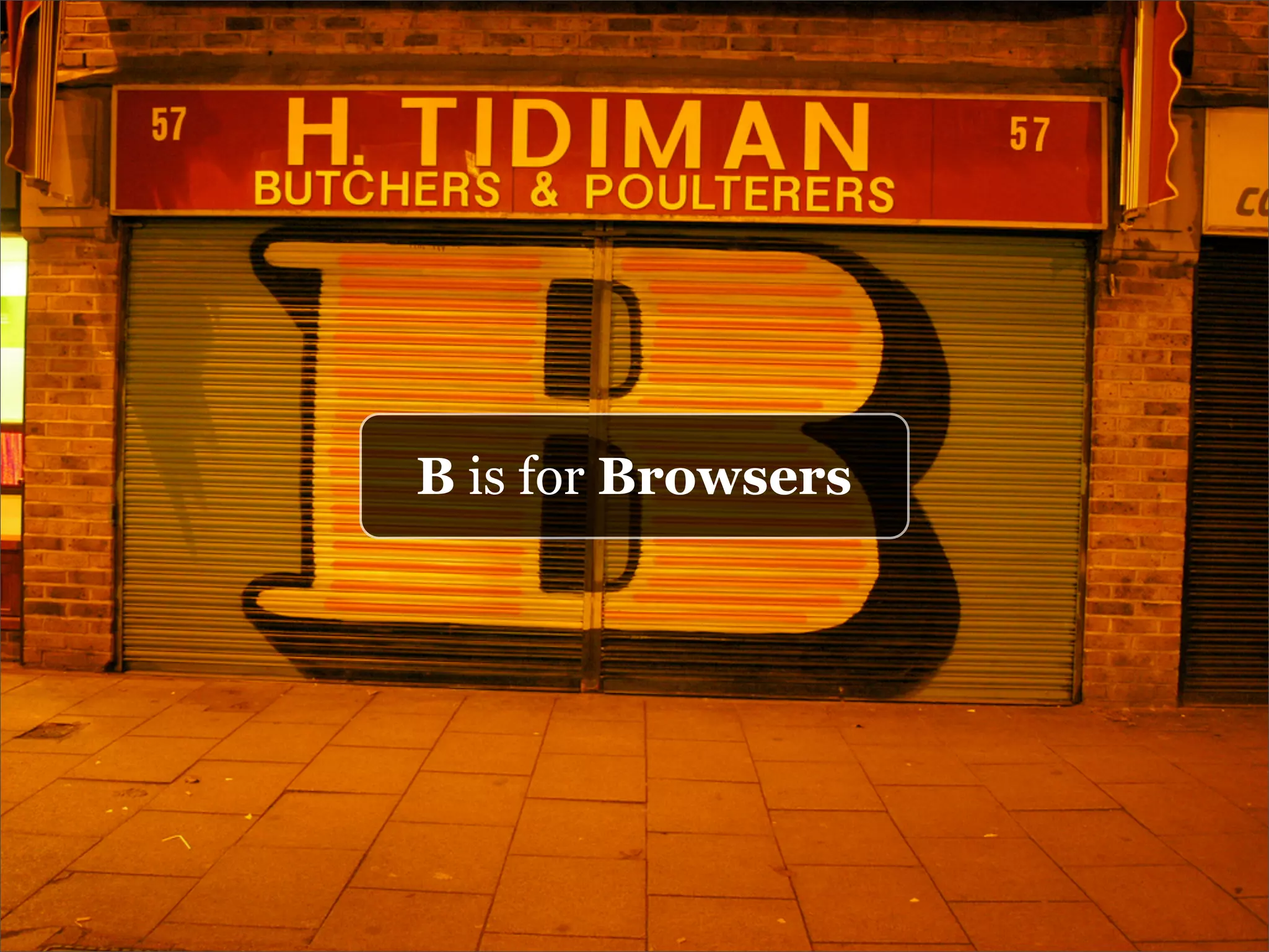 The A to Z of developing for the web