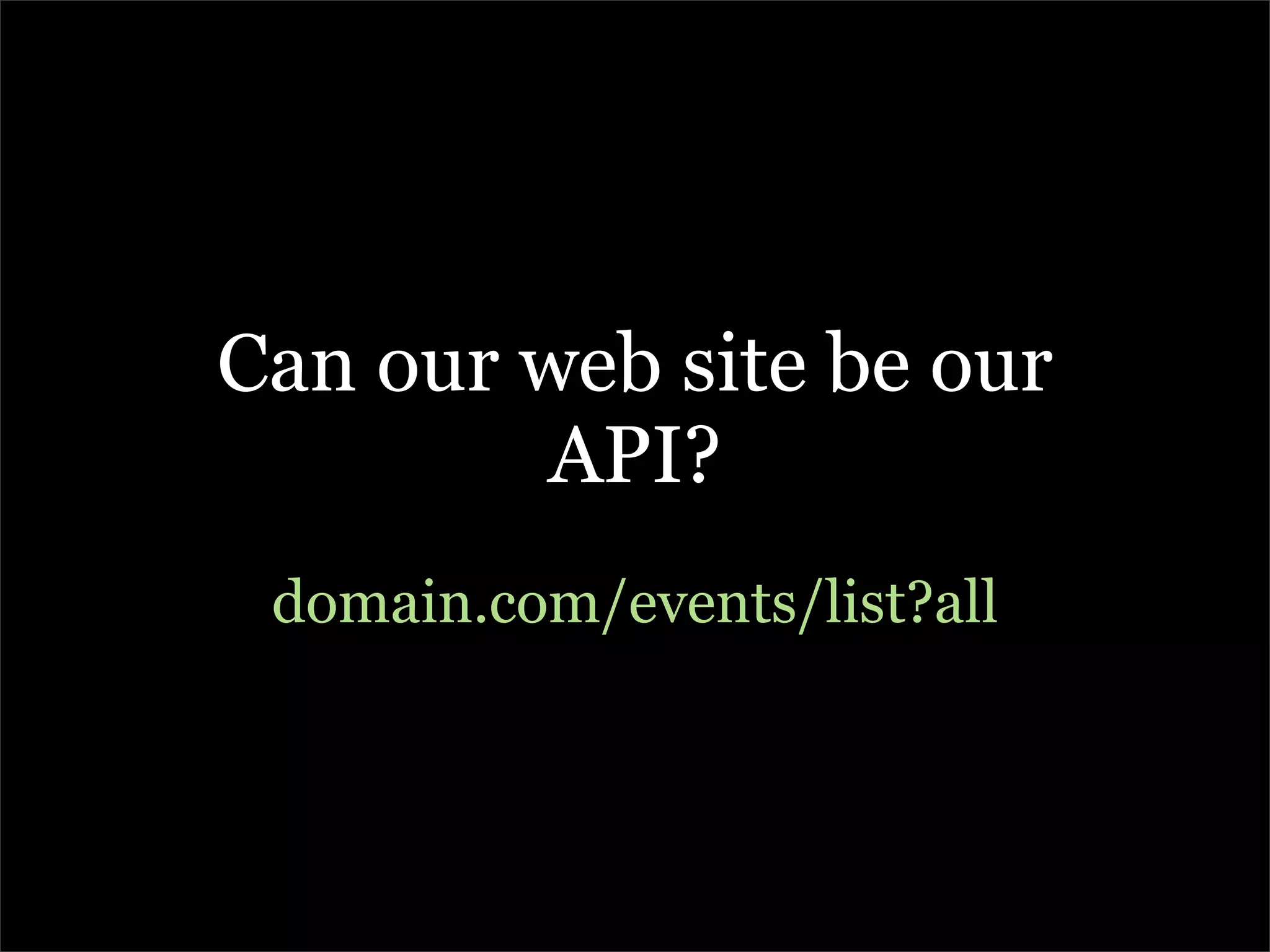 The A to Z of developing for the web