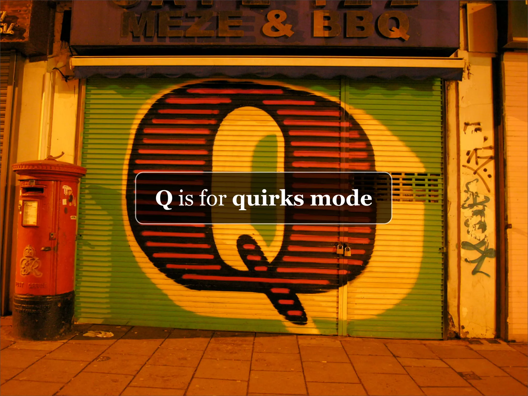 The A to Z of developing for the web