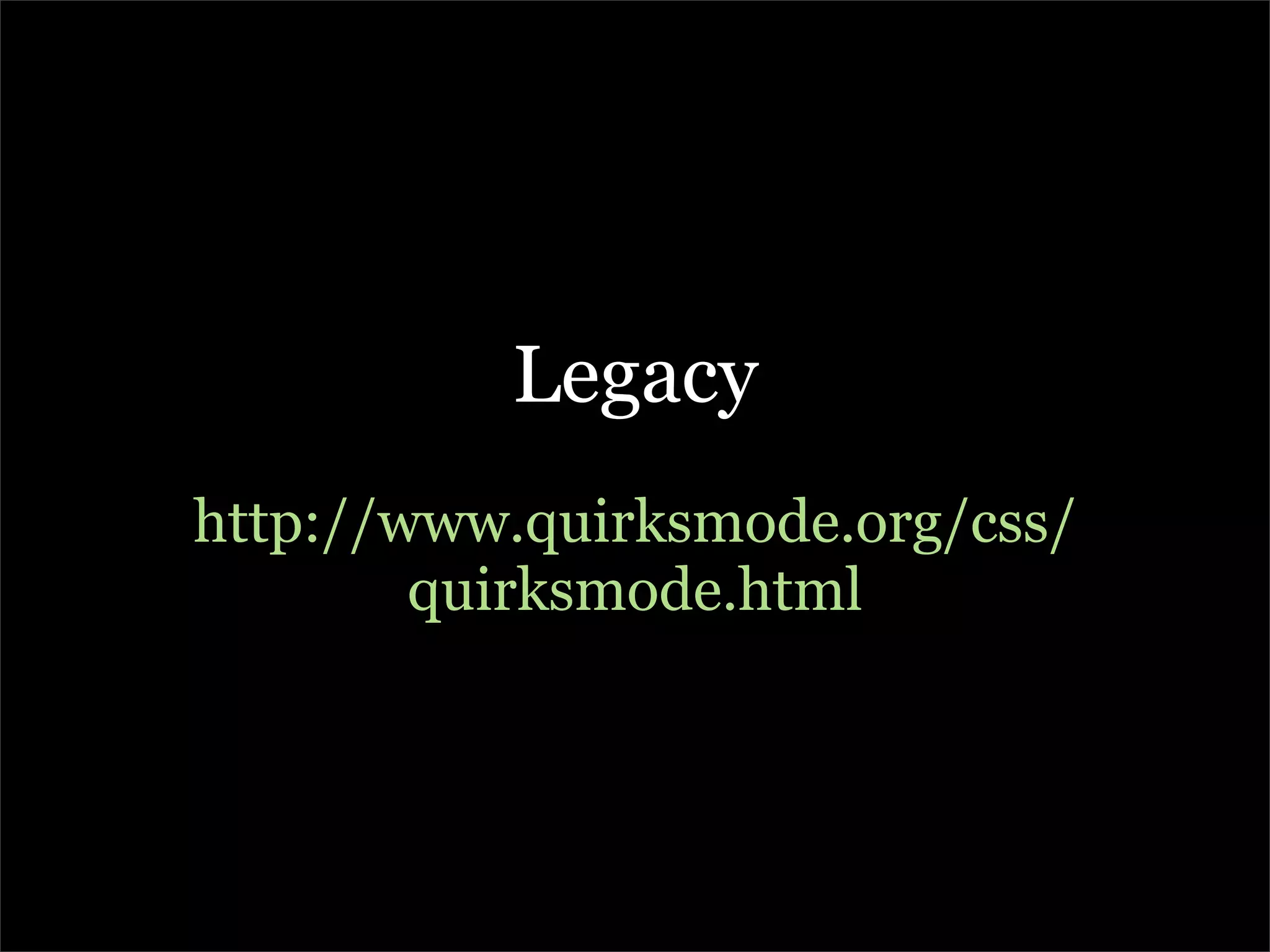 The A to Z of developing for the web