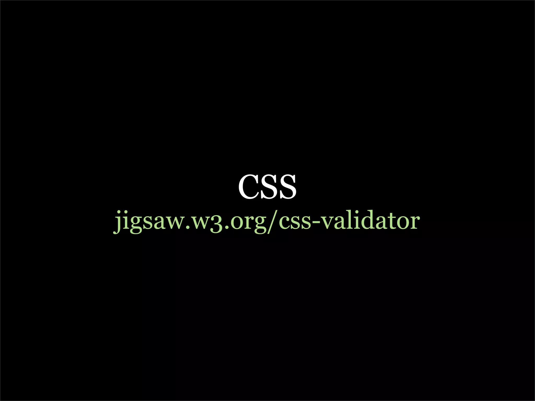 The A to Z of developing for the web