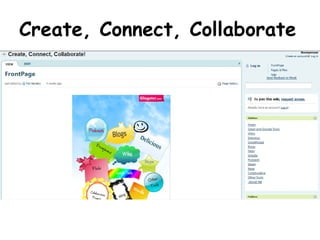 Create, Connect, Collaborate 
