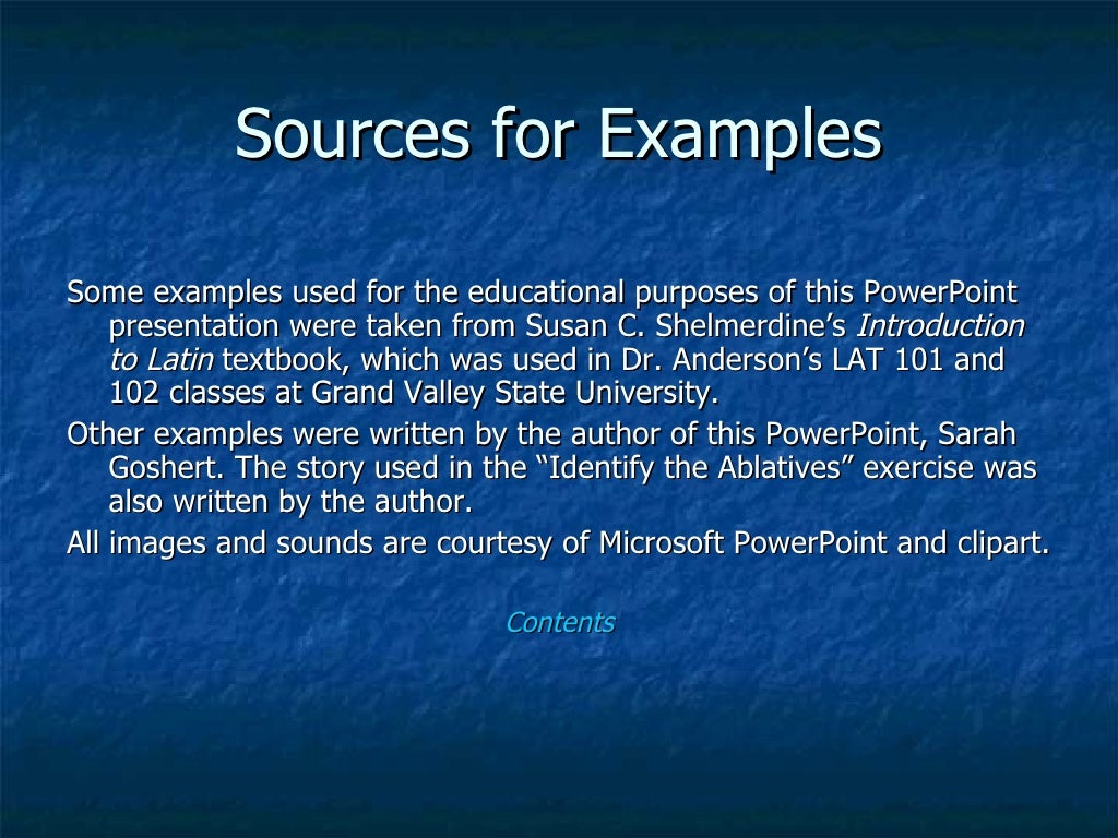 The Ablative Case Of Latin Ppt For Ed205