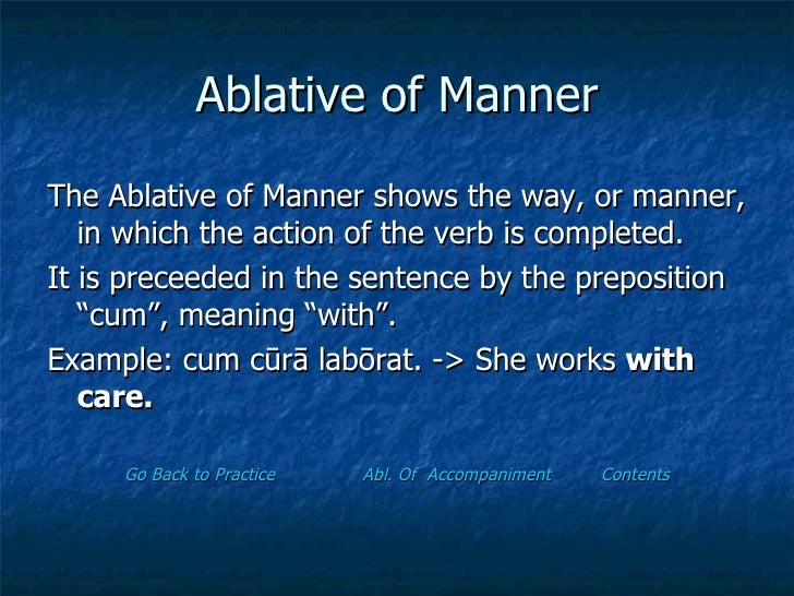 The Ablative Case Of Latin Ppt For Ed205