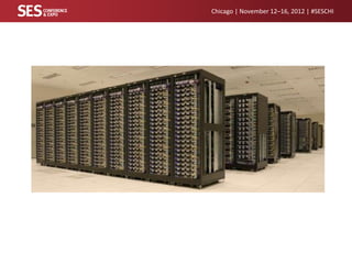 Chicago | November 12–16, 2012 | #SESCHI

 