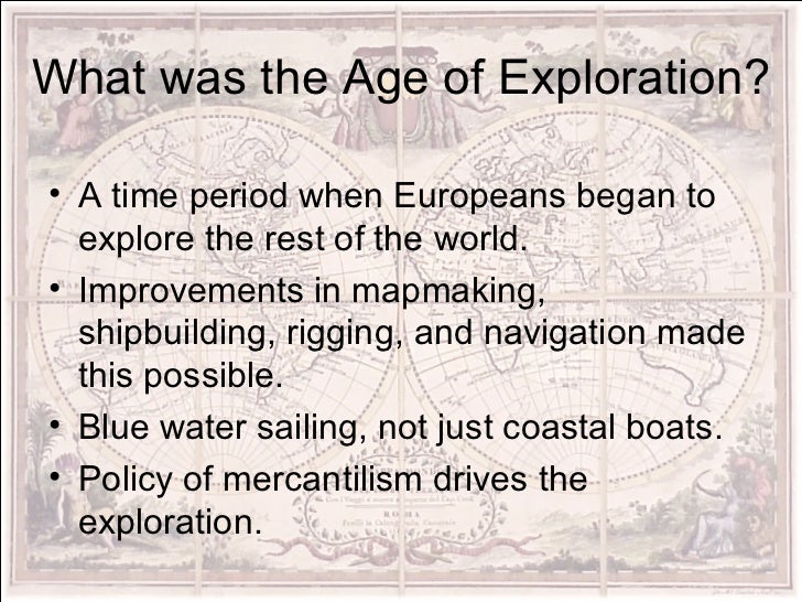 Age of exploration essay