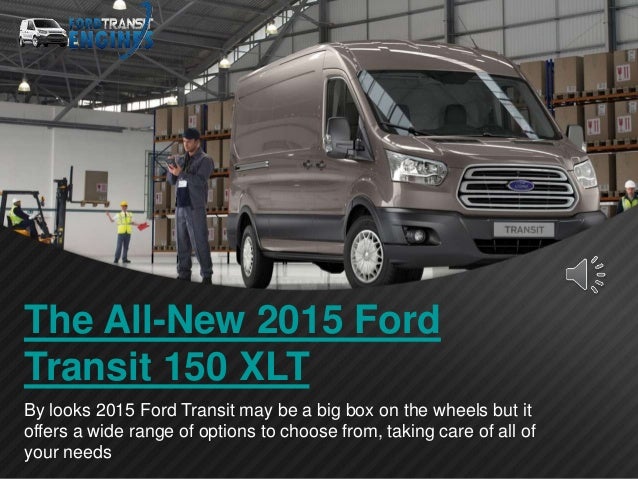 ford transit xlt 2015