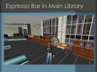 Espresso Bar in Main Library 