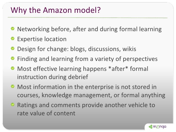 The “Amazon Model” and Model” the intersection of LMS an…
