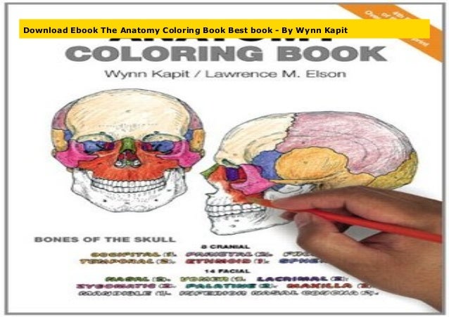 Download Download Ebook The Anatomy Coloring Book Best book - By Wynn Kapit