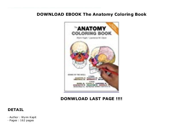 Download Download Ebook The Anatomy Coloring Book