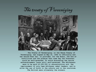 The Anglo Boer War | PPT