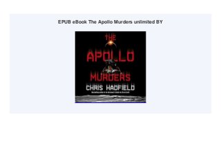 EPUB eBook The Apollo Murders unlimited BY
 