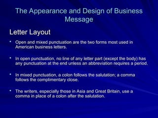 The-Appearance-and-Design-of-Business-Message.ppt