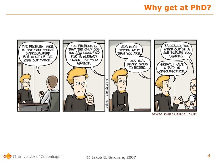 Getting a phd