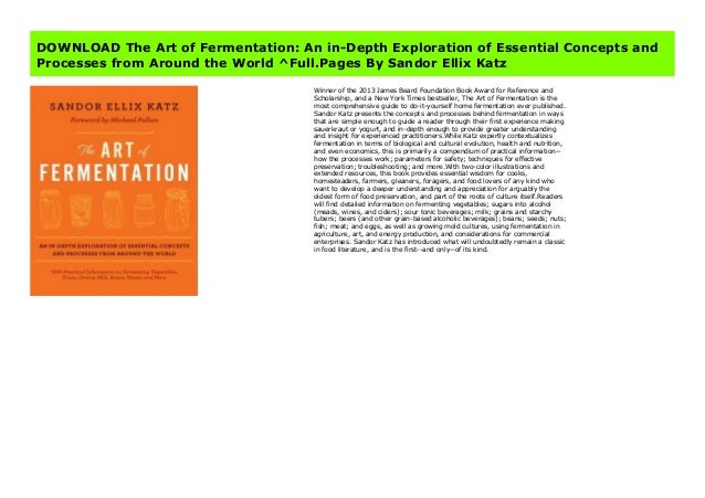 Download The Art Of Fermentation An In Depth Exploration Of Essentia