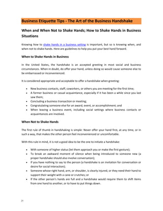 Proper Handshake Instructions.pdf The art-of-handshake-and-eye-contact-in-business | PDF