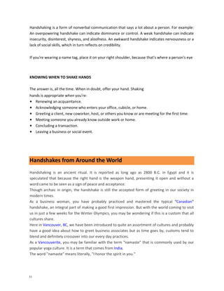 Proper Handshake Instructions.pdf The art-of-handshake-and-eye-contact-in-business | PDF