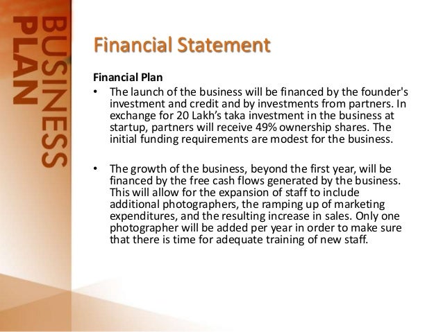 business plan photography business slides photography business plan