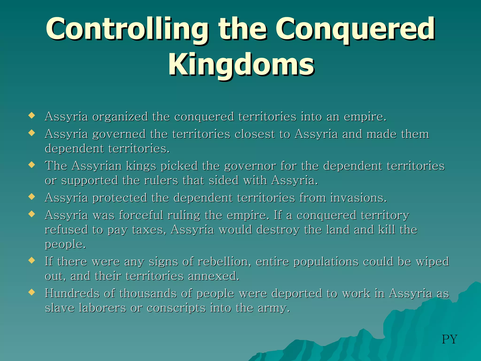 The Assyrian Empire | PPT