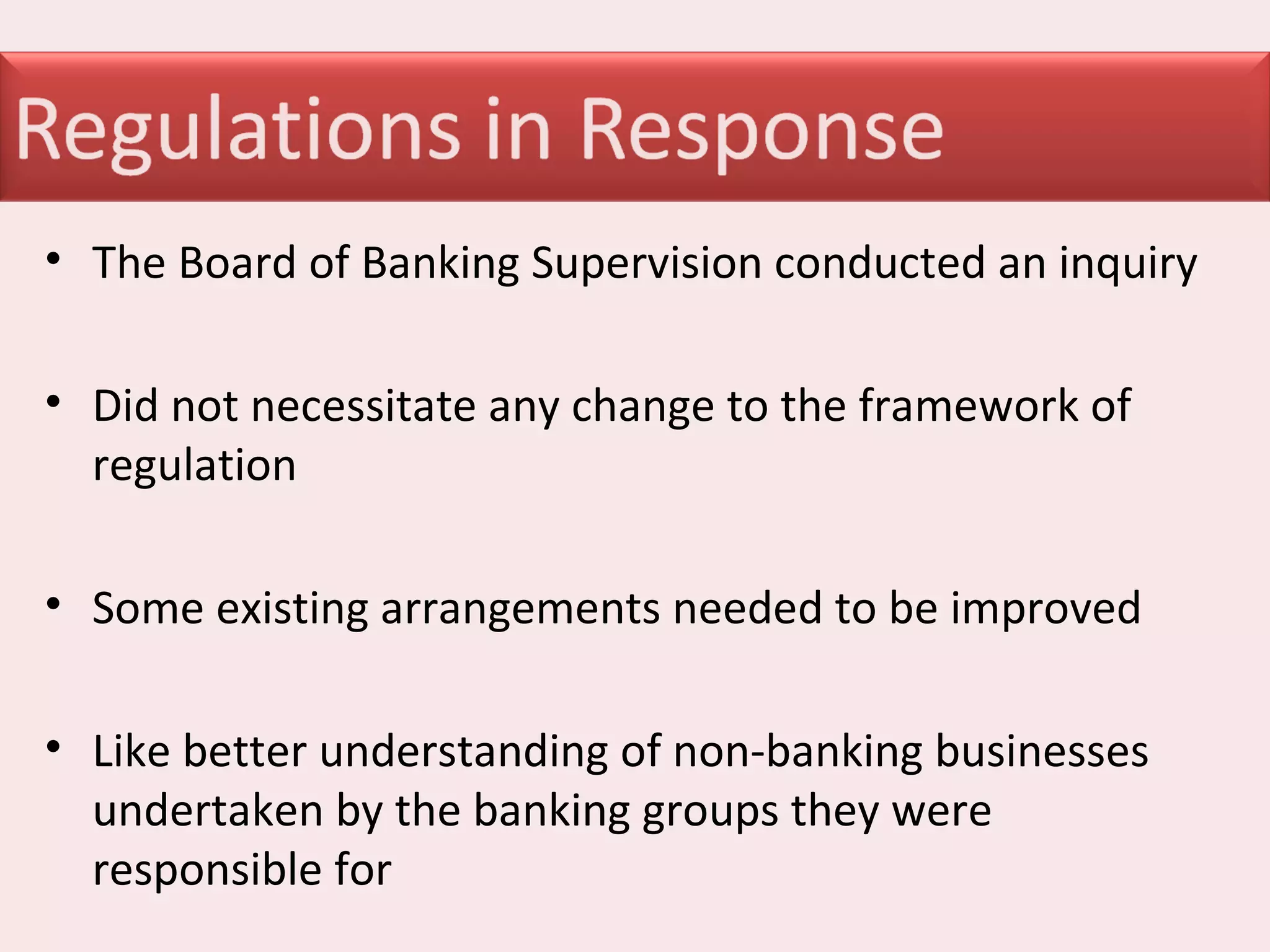 The Barings Bank Collapse PPT