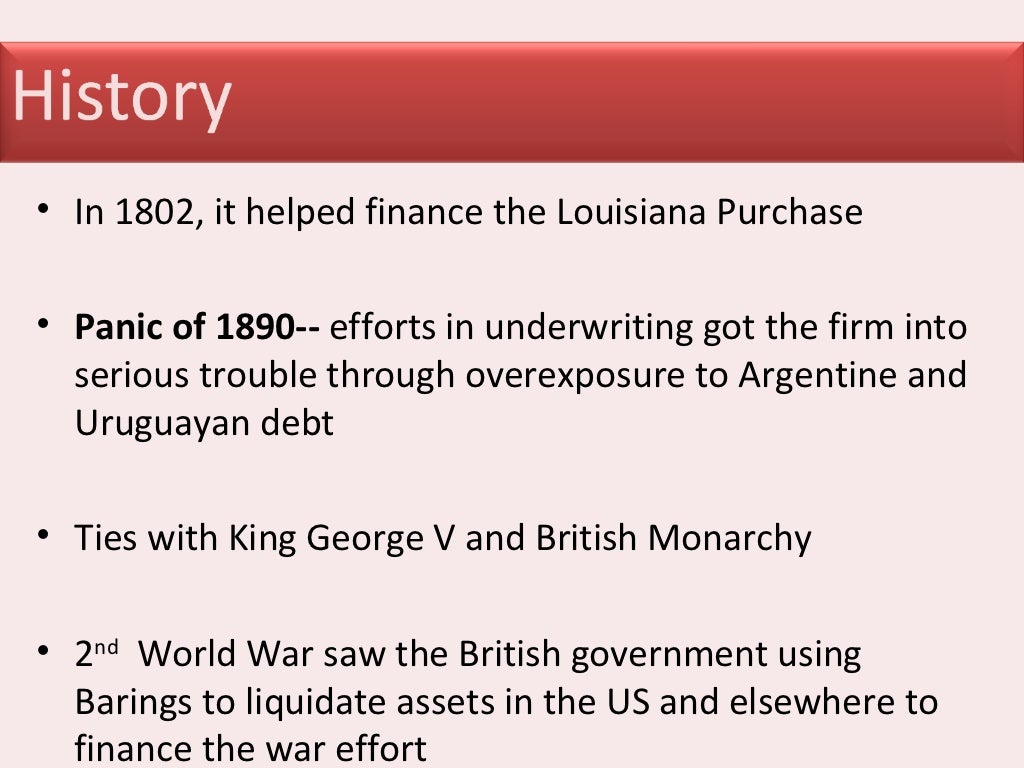 The Barings Bank Collapse