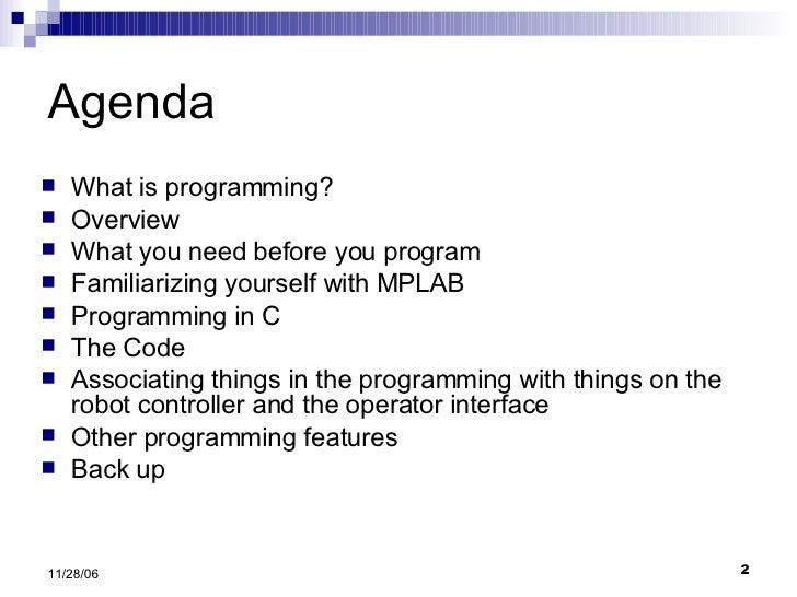 The Basics of programming