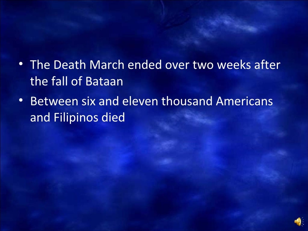The Bataan Death March