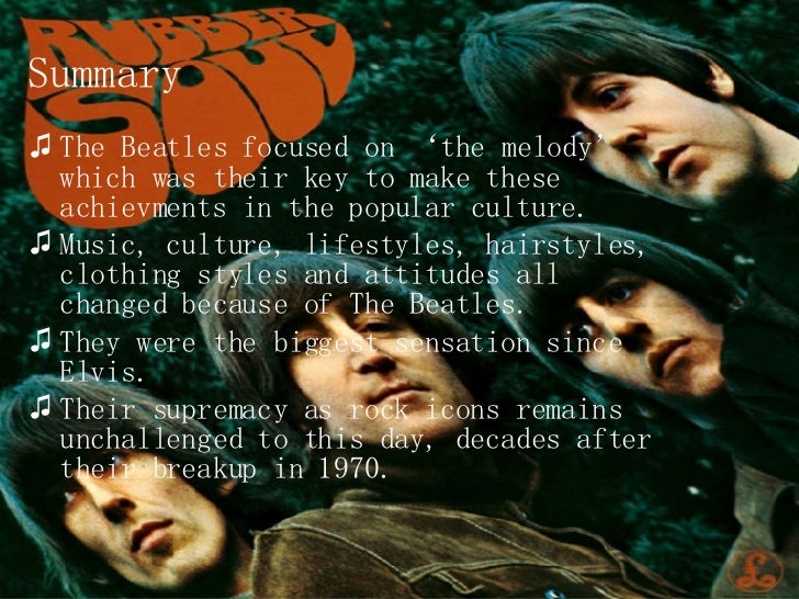 beatles influence on british culture The nature of the culture as conditioned by britain's imperial decline, but the primary influences on the beatles music were (other than the. beatles influence on british culture The nature of the culture as conditioned by britain's imperial decline, but the primary influences on the beatles music were (other than the.