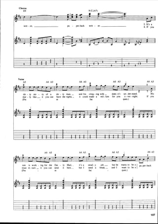 The beatles-piano guitar