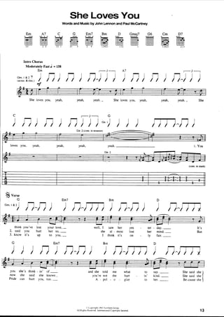 The beatles-piano guitar