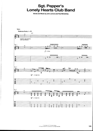 The beatles-piano guitar