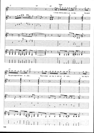 The beatles-piano guitar