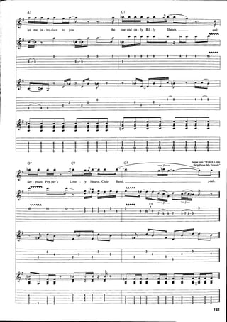 The beatles-piano guitar