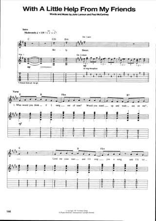 The beatles-piano guitar