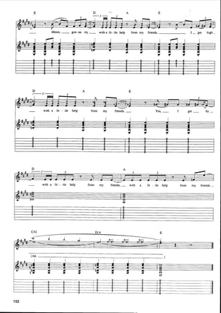 The beatles-piano guitar