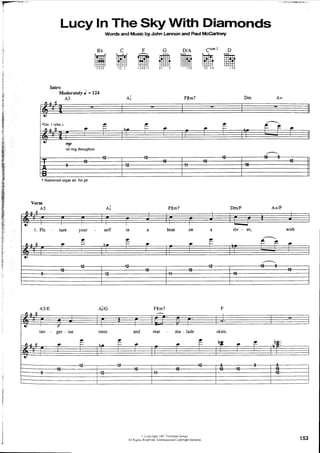 The beatles-piano guitar